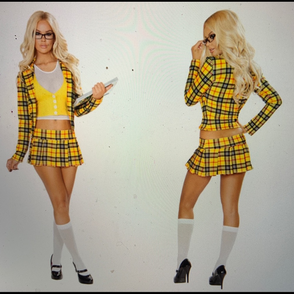 SEXY CLUELESS SCHOOL GIRL COSTUME